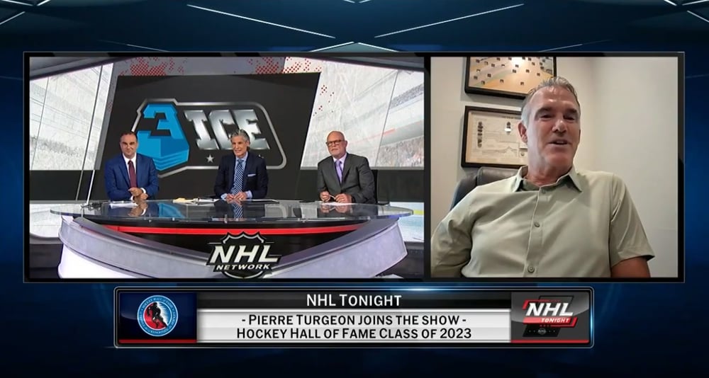 Pierre Turgeon joins NHL Tonight
